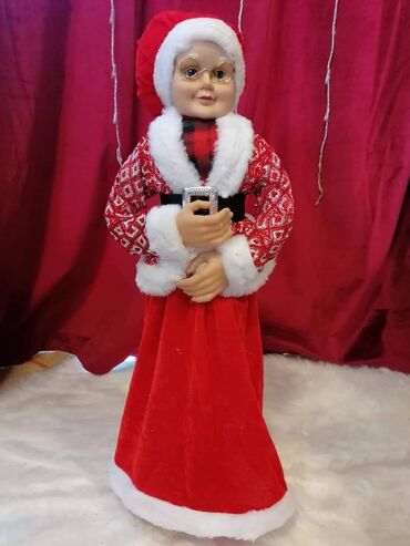 Ostali kućni dekor: Deda-mraz 63cm - 4200din Baba-mrazica 60cm-4000din Muzicki deda-mraz — 8
