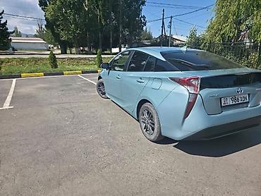 kirgiz auto: Toyota Prius: 2016 г., 1.8 л, Вариатор, Гибрид, Лифтбек — 7