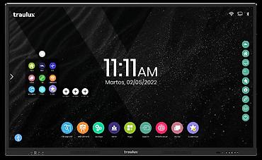 Комплектующие для принтеров и МФУ: Интерактивная панель Traulux 75" + OPS i3 и Мобильная стойка — 7