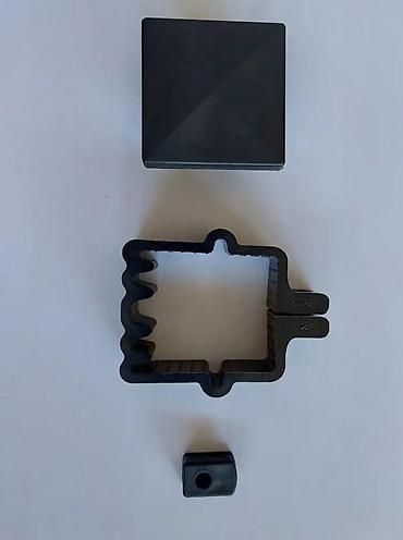 Proizvodi od rolovanog metala, metalni kanali: Panelna ograda 3d boja braon ral 8016. Panelna ogradafence system — 6