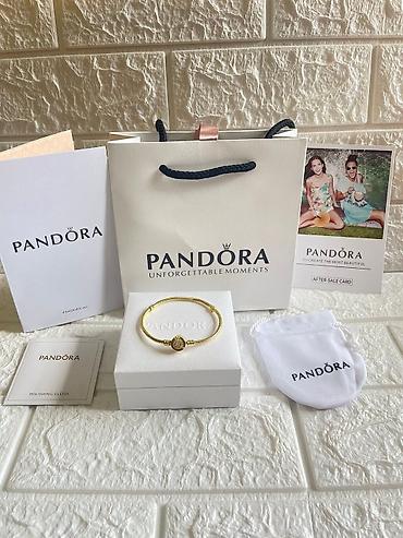 Narukvice: Pandora narukvica – klasična “snake chain” narukvica sa okruglom — 12