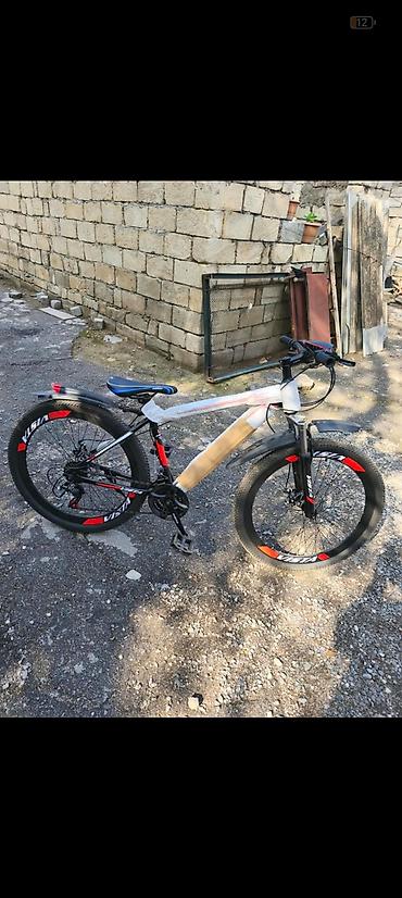 Dağ velosipedi – 26” təkər, V-brake/Disk kombinə, çoxsürətli -