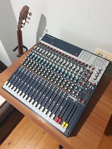 Mikşerlər: Soundcraft fX16ii analoq mikser - 16 mono kanal: hər kanalda — 1