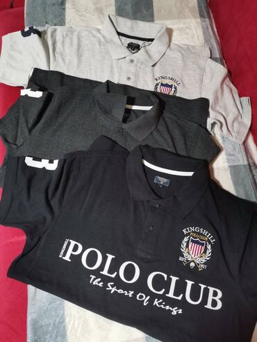 polo majice: Men's T-shirt U.S. Polo Assn, 2XL (EU 44), bоја - Crna
