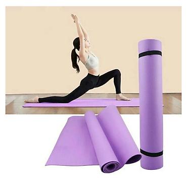 Спорт и отдых: Məhsul №: 9323 Məhsulun adı: Yoqa üçün mat Aspo, PVC, 0.6 sm, məhsul — 1