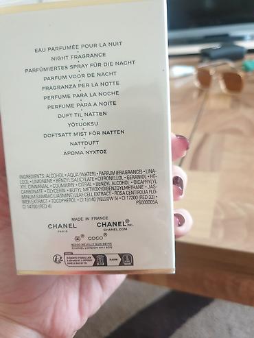 la: Orjinal. duty freeden alinib. Məhsul: Chanel Coco Mademoiselle L’Eau — 3