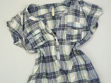 szara bluzki: Сорочка жіноча, L, стан - Хороший