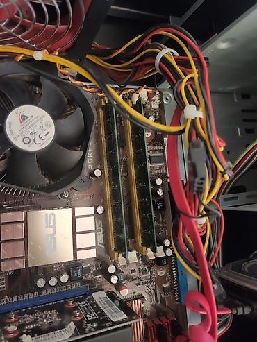 Masaüstü kompüterlər və iş stansiyaları: Xüsusiyyətləri: Ana plata-Asus P5KPL/1600 DDR2 Processor-Pentium Dual — 7