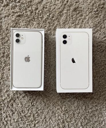 телефон за 100 манат: IPhone 11, 128 GB, Ağ, Zəmanət, Kredit, Face ID