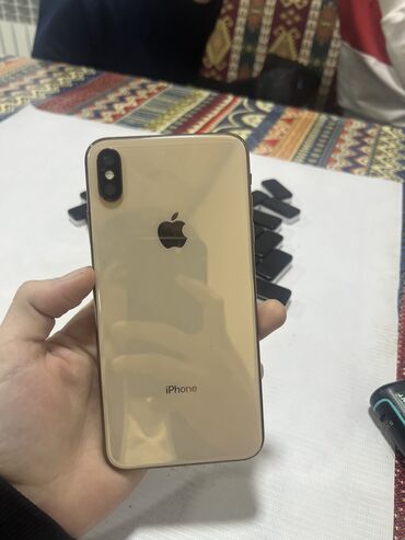 Apple iPhone: IPhone Xs Max, 256 GB, Matte Gold, Simsiz şarj