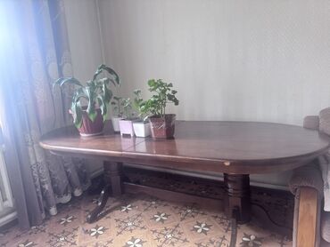 книжный шкаф офисный: Кухонный стол, Б/у, Овальная, Нераскладной