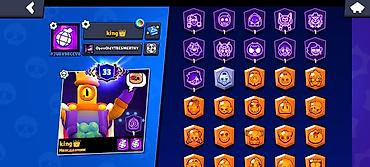 Видео оюндар жана приставкалар: Игровой аккаунт Brawl Stars - Ник: king (клан/клуб — 4