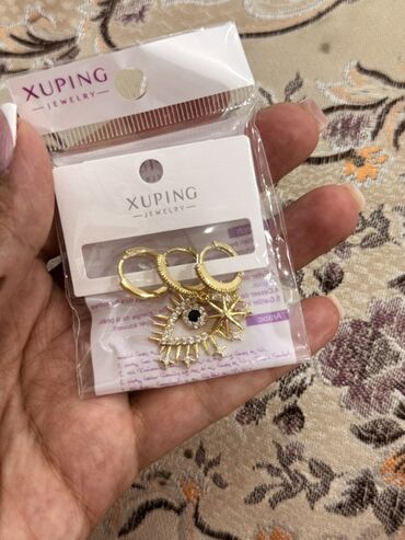 Bijuteriya dəstləri: Qızılı rəngli aksesuarlar seti – paslanmayan poladdan (316L) — 24