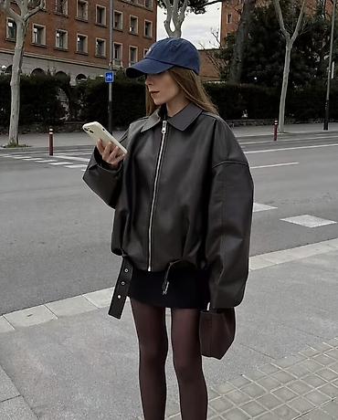 deri kurtka: Dəri kurtka, Trendyolmilla, L — 2