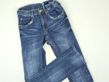 diesel jeans instagram: Spodnie jeansowe, 11 lat, 140/146, stan - Bardzo dobry