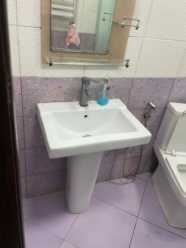 hamam seti: Б/у Умывальник, Керамика, Самовывоз