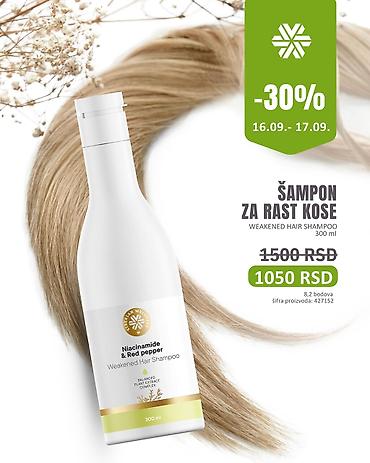 keratin šampon: Želite bujniju, jaču i zdraviju kosu? Šampon sa nijacinamidom (vitamin — 1