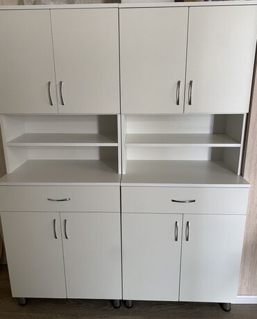 dolab metbex: İşlənmiş, Açılan, 6 qapı Düz dolab, Mətbəx dolabı