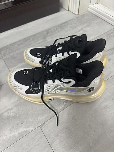 lining wade: Баскетбольные кроссовки Li-Ning (серия Way of Wade, цвет Black/White) — 4