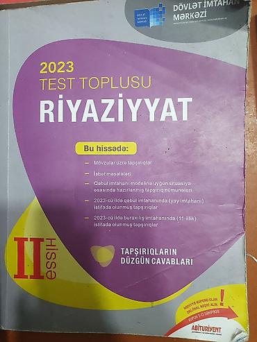 Riyaziyyat 11-ci sinif, 2023 il lalafo.az -da Riyaziyyat 11-ci sinif, 2023 il