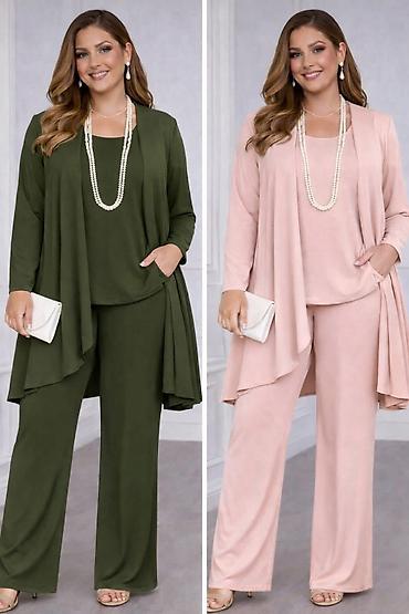 ceo set: 04. Trodelni komplet za punije
XXL XXXL XXXXL
Cena : 3.100 dinara A — 2