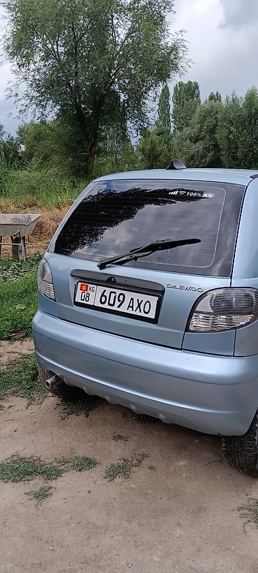 кочкор авто: Daewoo Matiz: 2008 г., 0.8 л, Кол менен иштөөчү, Бензин, Хетчбек — 7