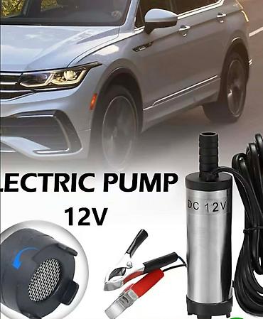 Auto alati: 12V potopna električna pumpa za gorivo/ulje - Napajanje: DC 12V — 4