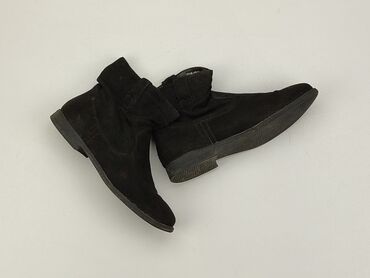 spódnice czarne zamszowa: Ankle boots for women, 38, condition - Very good