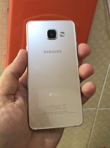 Samsung Galaxy A3 2016, 16 GB, rəng - Qızılı, Qırıq
