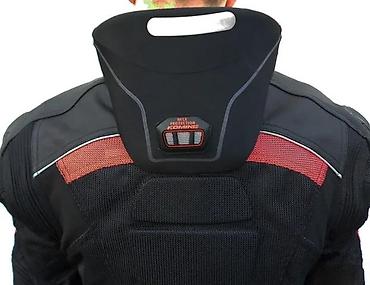 Sportska odeća: Moto jakna leather mesh titanium crno crvena Vrhunska jakna za motor — 6
