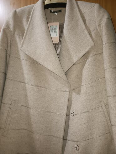 женское красивое пальто: Пальто, По колено, 3XL (EU 46), 4XL (EU 48)
