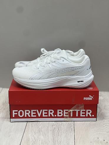 pull and: Мужские кроссовки, 42, 42.5, Puma, Новый, цвет - Белый, Самовывоз, Платная доставка — 3