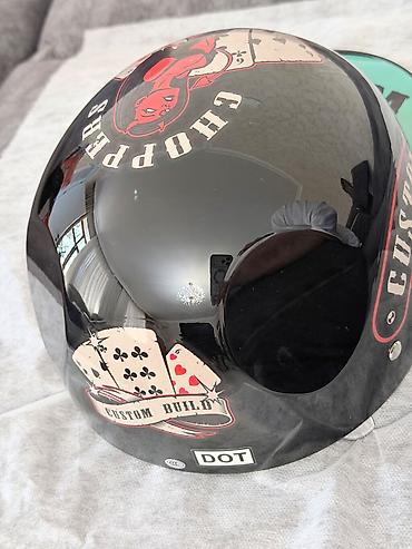demir debilqe: Yeni, moto dəbilqə, XL ölçü. Qutusunda — 2