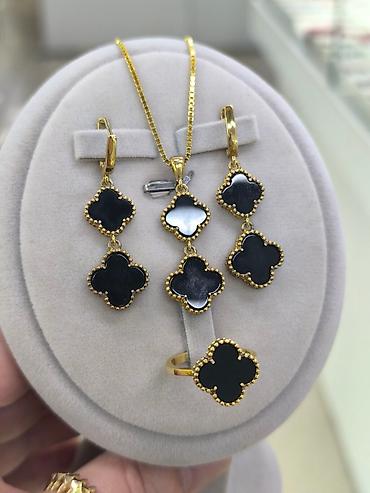 Серебряные наборы украшений: Набор украшений, Проба 925, Женские, Новый — 12