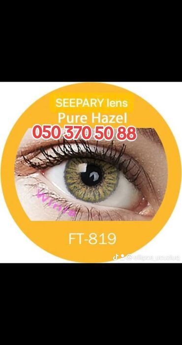 Digər: Lens linza koreya istehsalı olan linza +qab rəngli kosmetik linza — 9