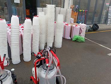 Su və yem qabları: Inək su qabı kasaları (heyvan içməliyi) iri buynuzlu və xırda — 10