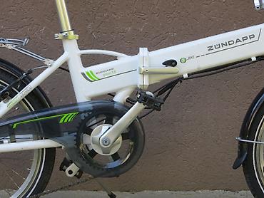Bicikli za odrasle: Sklopivi eBike ZUNDAPP alu 20" ZUNDAPP e-bicikl je opremljen motorom — 3