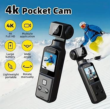 горный: Карманная камера VAVUPO 4K Pocket Cam - Видео в 4K (Full HD/Ultra HD — 2