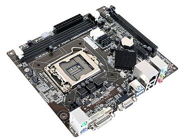 Комплектующие для ПК: Материнская плата для ПК, Б/у, LGA1150, Micro-ATX — 1