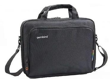 Futrole i torbe za laptopove: Torba za laptop Gembird 15.6" - Dizajn: elegantna, crna poslovna — 1