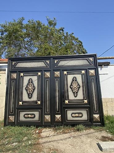 demir kanistir: Yeni Dəmir Həyət darvazası, Yana açılan, 350 m, Mexaniki, Qapı ilə, Kredit var, Ödənişli quraşdırma, Ünvandan götürmə, Ödənişli çatdırılma, Rayonlara çatdırılma — 1