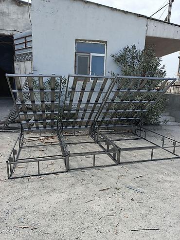 mebel renglenmesi: Metal çarpayı karkasları – qaldırıla bilən baza ilə - Material: qalın — 1