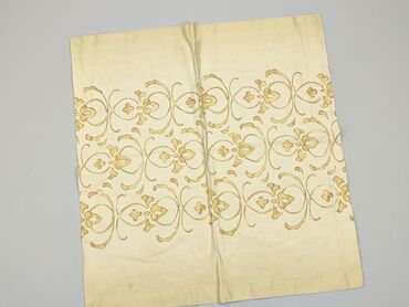 Tablecloths: PL - Tablecloth 64 x 60, color - Yellow, condition - Good
