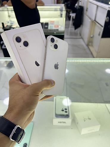 iphone 13 pr: IPhone 13, 128 GB, Ağ, Face ID — 5