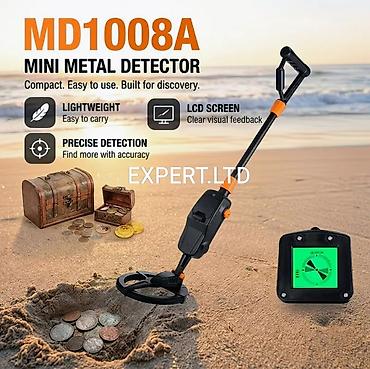 metal axtaran: MD1008A Mini Metal Detector – kompakt, istifadəsi rahat, kəşf üçün — 1