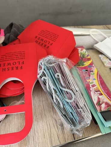 пищевая упаковка бишкек: Набор для оформления подарков и букетов Состав на фото: - Яркие