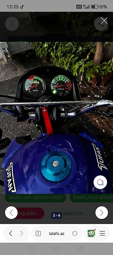 tufan s 150: Tufan - m50n, 50 sm3, 2024 il, 5000 km — 2