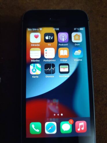 Apple iPhone: Apple iPhone iPhone SE, 32 GB, Black Titanium, Otisak prsta — 11