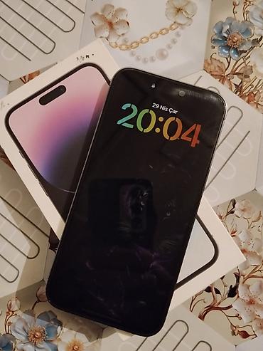 en ucuz ipad pro: IPhone 14 Pro Max, 256 GB, Deep Purple, Zəmanət, Simsiz şarj, Face ID — 2