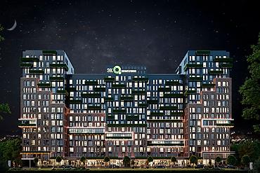 2026: 3 комнаты, 91 м², Ата-Тюрк парк Элитка, 11 этаж, ПСО (под самоотделку) — 1